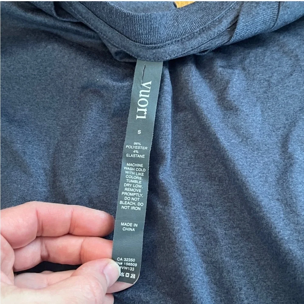 Vuori Daydream Crew Azure Heather size small - Picture 5 of 5